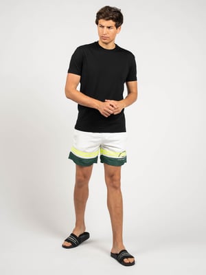 Karl Lagerfeld Zwemshorts Golf Heren Wit