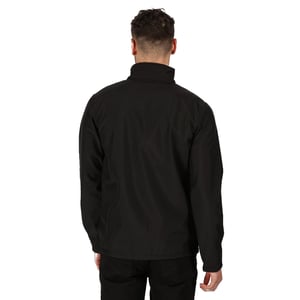 Regatta Professionele Heren Ablaze Drie lagen Soft Shell Jacket (Zwart/Zwart)