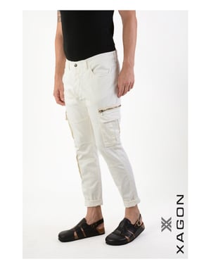 Xagon broek Cargo Mannen beige
