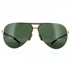 Porsche Design Zonnebril P8670 C Gold Green