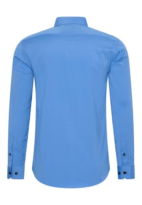Rusty Neal Overhemden Overhemd Slim Fit Blauw