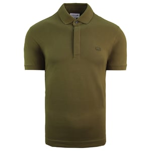 Lacoste heren poloshirt in kaki Regular Fit