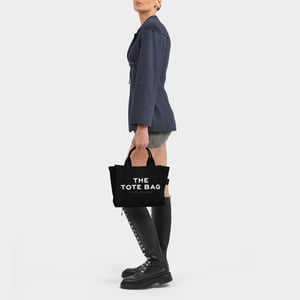 Marc Jacobs De kleine draagtas - - Katoen - Zwart