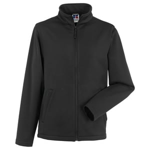 Russell Heren Slimme Softshell-jas (Zwart)