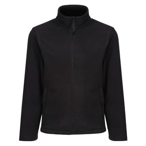 Regatta - Heren Plain Micro Fleece Full Zip Vest (Lite Laag) (Zwart)