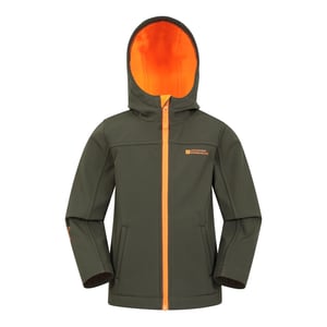 Mountain Warehouse Kinder/Kids Exodus Waterafstotend Soft Shell Jasje (Teal)