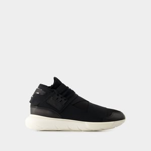 Qasa Sneakers - Y-3 - Leer - Wit