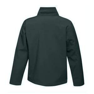 Regatta Opmerkelijk Heren Ablaze Afdrukbaar Soft Shell-jasje (Donker sparren/zwart)