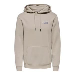 Only & Sons Hoodies Keane Hoodie  Beige