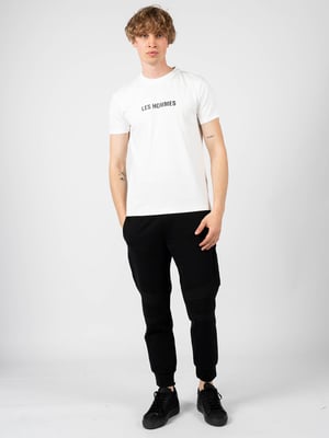 Les Hommes T-shirt Mannen Wit