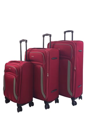 Zachte, extra grote bagage met 8 wielen, lichte reiskoffer