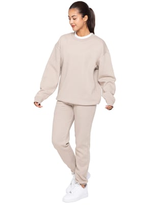 Enzo | Dames Oversized Sweatshirt Tracksuit Set