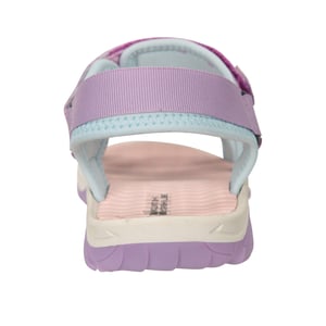 Mountain Warehouse Sandalen met 3 drukknopen voor kinderen/Kinderen (Paars)
