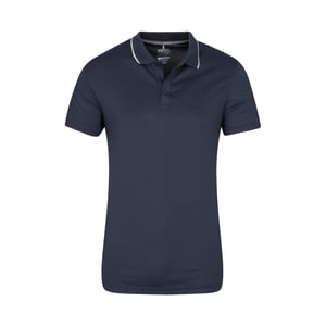 Mountain Warehouse Heren Toernooi IsoCool Poloshirt (Marine)