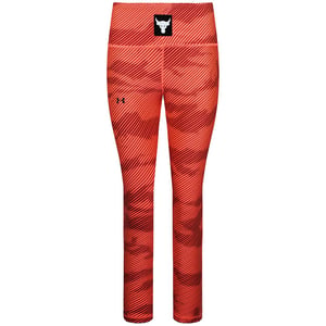 Under Armour Project Rock Womens Oranje Enkel Legging