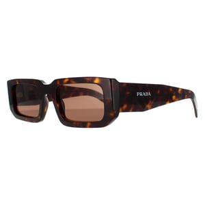 Prada Rechthoek Dames Donker Bruin Tortoise PR06YS