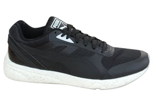 Puma R698 Ignite Heren Trainers Veterschoenen Zwart Textiel 360063 01 D10
