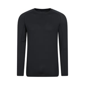 Mountain Warehouse Heren Vermont Base Layer Top (Zwart)