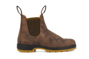 Blundstone #1944 Rustieke bruin/mosterd Chelsea-laars