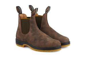 Blundstone #1944 Rustieke bruin/mosterd Chelsea-laars