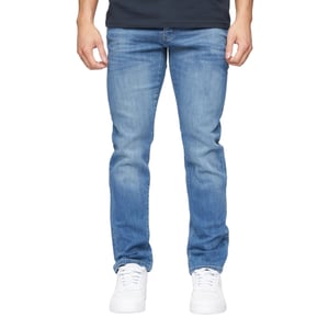 Crosshatch Heren Farrowed Stretch Jeans (Stone Wash)