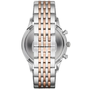 Emporio Armani AR1864 Tweekleurig Chronograaf Herenhorloge