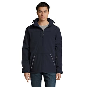 SOLS Heren Rock gewatteerd Soft Shell jack (Franse marine)