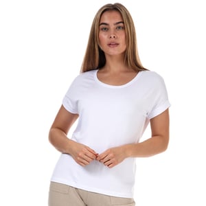 Only Moster T-shirt voor dames, wit
