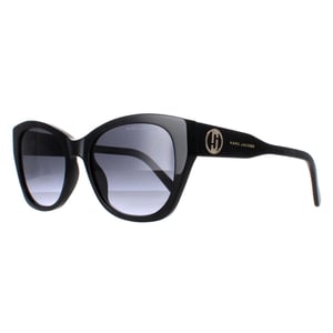 Marc Jacobs MARC 732/S 807 9O glanzend zwart donkergrijs gradiÃ«nt zonnebril