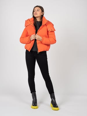 Patrizia Pepe jas Puchowa 2w1 Vrouw oranje