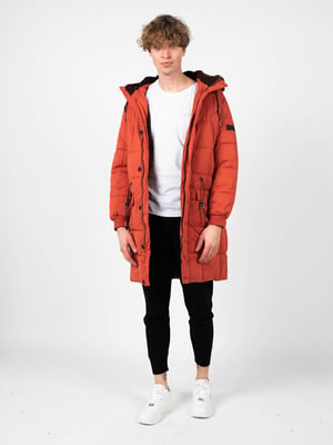 Pepe Jeans jas Jaden Parka Mannen oranje