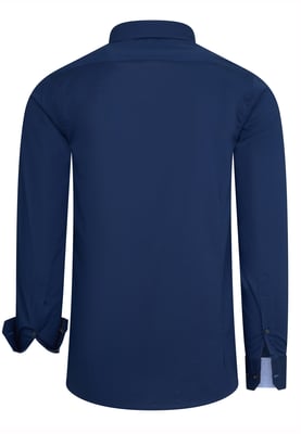 Rusty Neal Overhemden Overhemd Regular Fit Blauw
