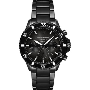 Emporio Armani Diver Heren Horloge Zwart AR70010