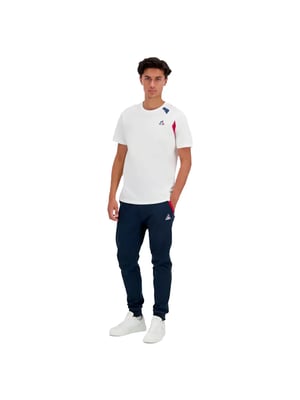 Le Coq Sportif N1 driekleurig T-shirt voor heren
