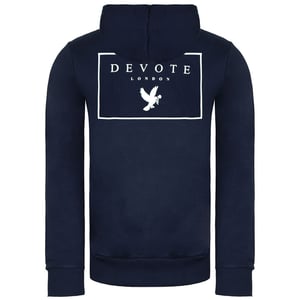 Devote Londen Pacey Heren Navy/Wit Track Jacket