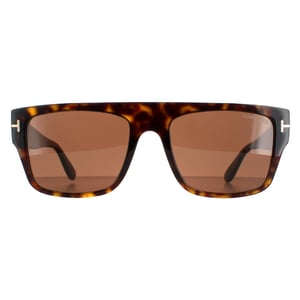 Tom Ford zonnebril Dunning FT0907 52e Shiny Havana Brown