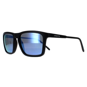 Arnette Rechthoek Unisex Mat Zwart Donkergrijs Spiegel Water Gepolariseerd AN4283 Shyguy