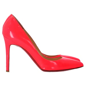 Christian Louboutin Pigalle Pumps in Rood Nappa Leer