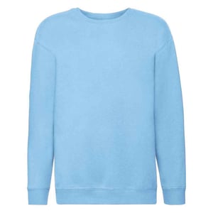 Fruit of the Loom Sweatshirt met Drop Shoulder voor Kinderen/Kinderen (Sky)