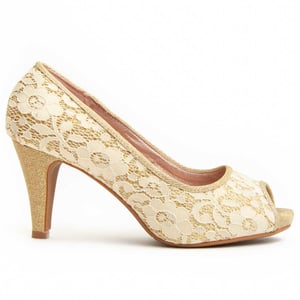 Montevita Heel Shoe Unne9 in Goud