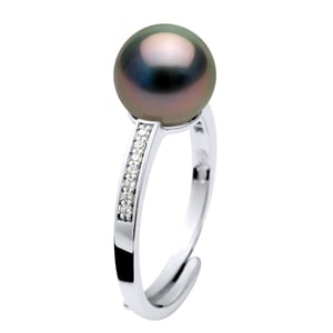 Ring TAHITI Pearl Ronde 8-9 mm Sieraden 925