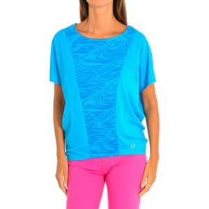 Dames-T-shirt met korte mouwen en ronde hals Z1T00685