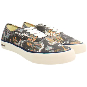 Seavees Legend Beachcomber Heren Zwarte Schoenen