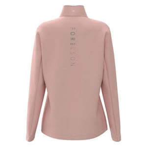 Forelson Dames/Dames Broadway Quarter Zip Golf Base Layer Top (Roze)