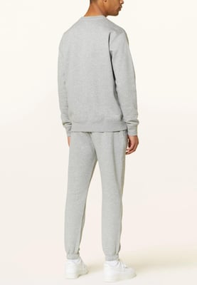 Nike Club Fleece Plus klein logo trainingspak in heather grijs