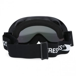 Trespass Volwassenen Unisex Vickers Dubbele Lens Sneeuwsportbril (Zwart)