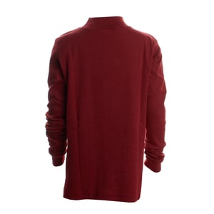 Unisex LPG700 t-shirt met lange mouwen en halve hals voor jongens en meisjes