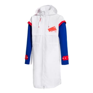 Puma x Ader Error Full Zip Hooded Parka Heren Wit Jas 578555 02
