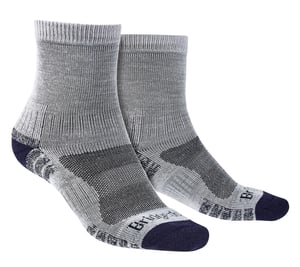 Bridgedale - Heren Wandelsokken Lichtgewicht Merino - Zilver / Marineblauw