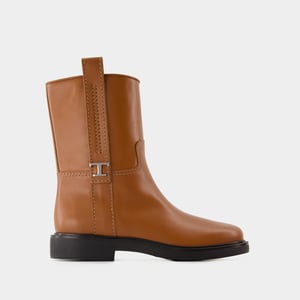 Gomma 20l Laarzen - <#Tod's#> - Leer - Bruin
